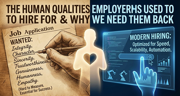 The Human Qualities Employers Used to Hire for and Why We Need Them Back